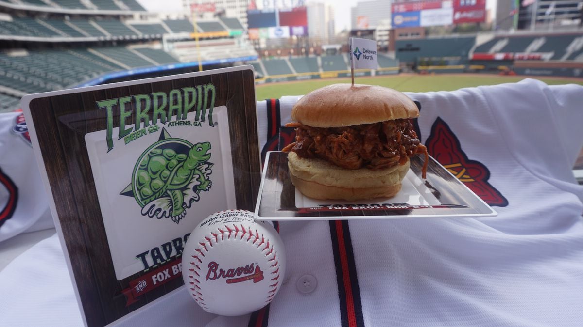 Stadium food inside Braves' SunTrust Park