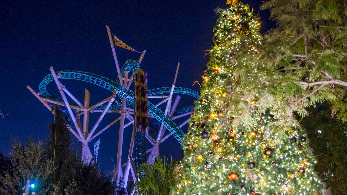 Christmas Town Arrives At Busch Gardens
