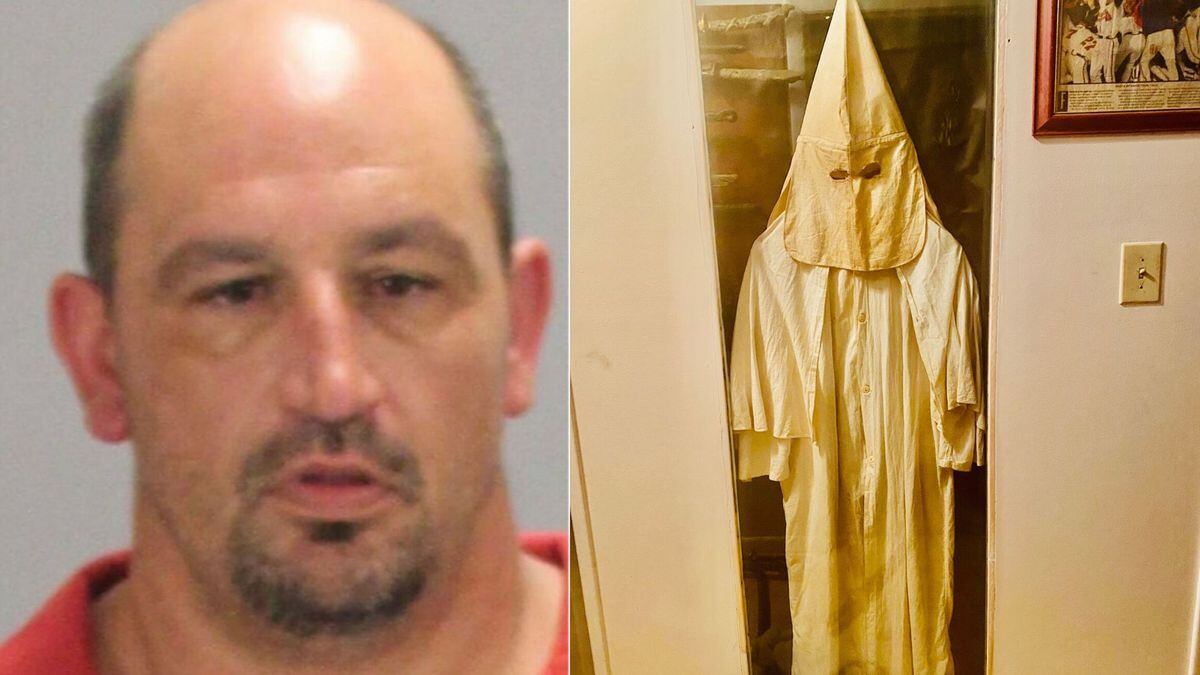 Deputies Raid Meth House Find Original Ku Klux Klan Hood