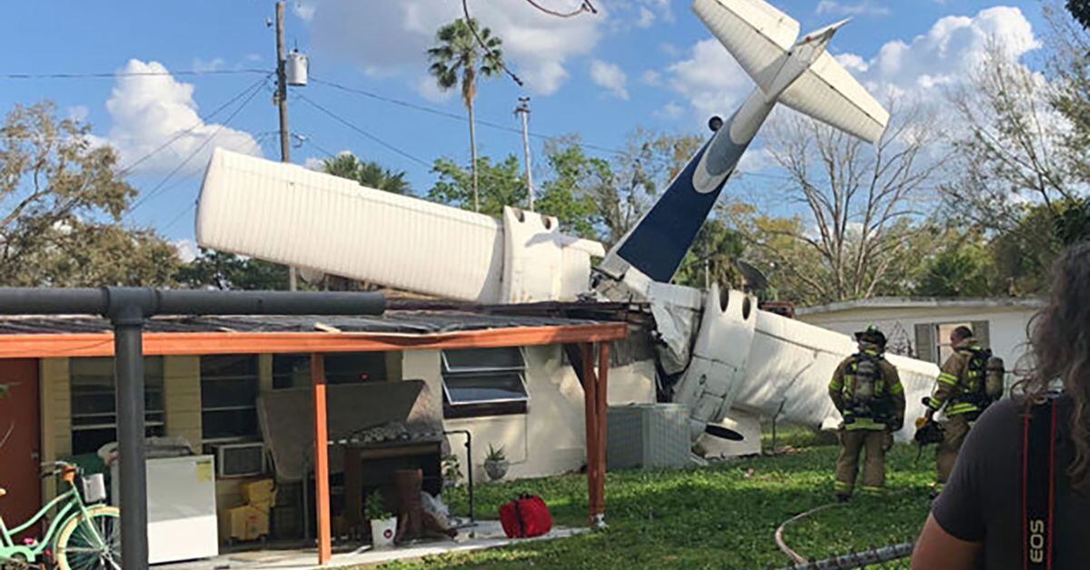 Flight instructor dies after plane crashes into home in Florida