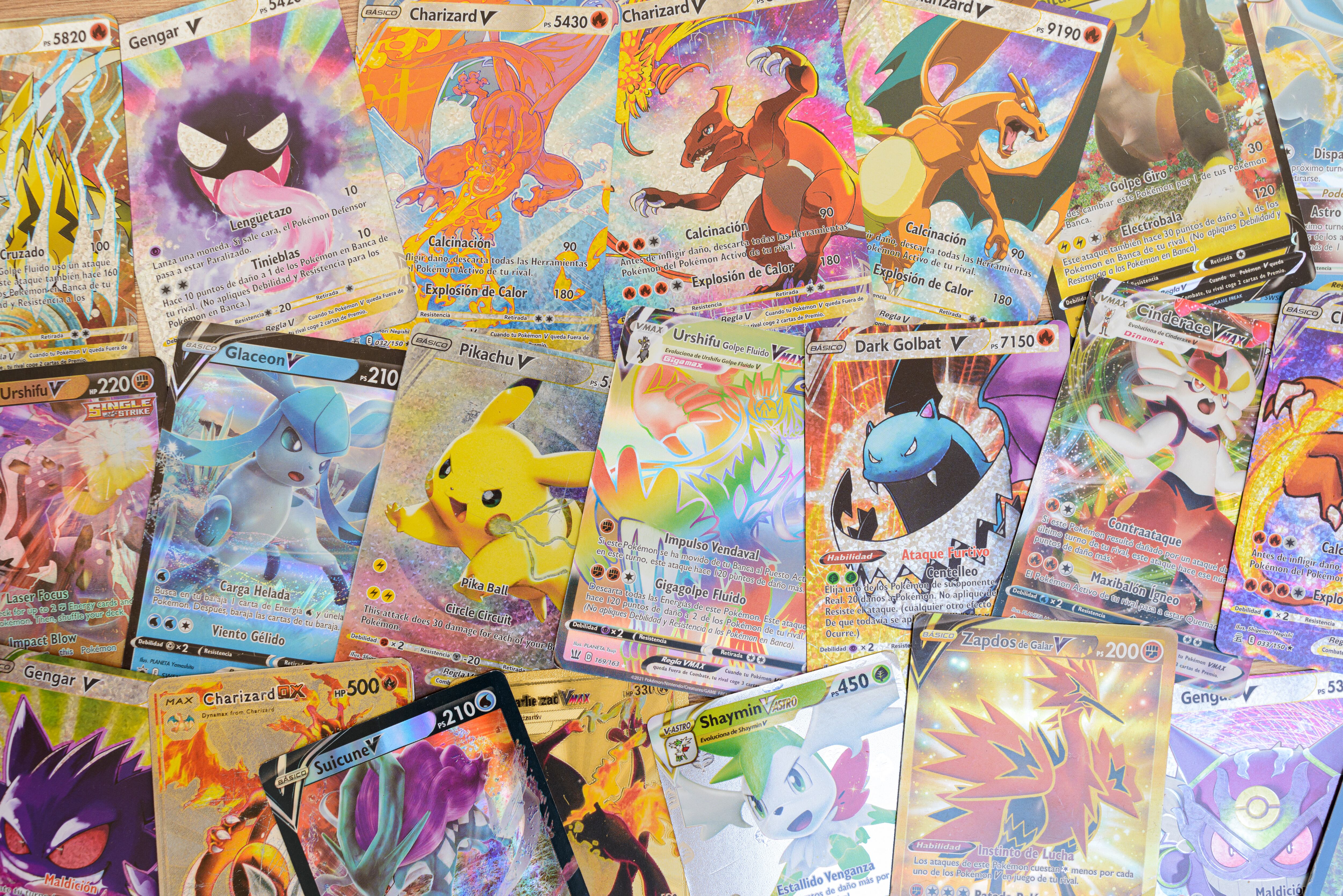 5 dollar pokemon cards Amazon.com: 5 Pokemon Card VMAX/VSTAR Bundle - X2 VSTAR - X2 VMAX - X1  Secret Rare main image 0
